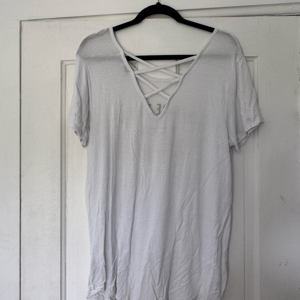 Chic‎ White and Pink Dog Lover's Tee - Picture 3 of 4